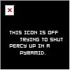 lock percy up in a pyramid