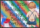 Happy Belated Birthday