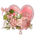 beautiful pink heart