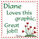 Loves This Graphic - Diane