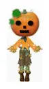 Anjielyn's Pumpkin Head with Scarecrows body