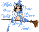 FLYING OVER WITH SOME LOVE HUGS, VANIA