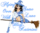 FLYING OVER WITH SOME LOVE HUGS, KATERINA