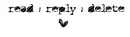 Read reply delete