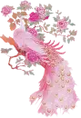 pink bird