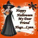 Happy Halloween-Dear Friend-Lynn