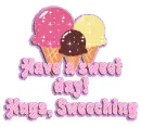 ice cream cones sweeching
