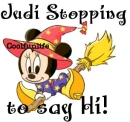 Judi stopping to say hi