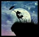 girl star moon