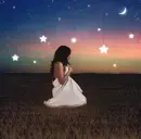 girl with stars
