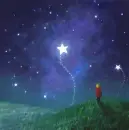 girl with stars
