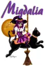 Witch With Cat - Migdalia