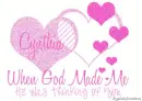 god made me , cynthia