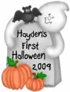 First Halloween 2009 - Hayden