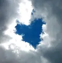 clouds heart