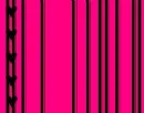 pink w/black hearts and stripes