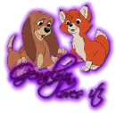 Fox and the Hound ~ Genalyn loves it