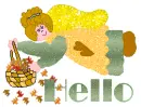 Autumn Angel Greetings
