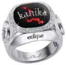 eclipse diamond ring kanika