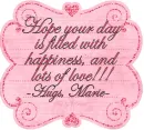 pink note