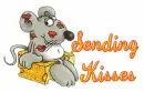 sending kisses