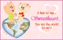 u are the world for me