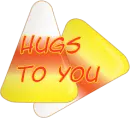 Hugs to You - Candy Corn