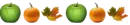 Autumn Apples and Pumpkins