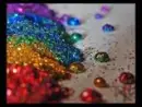 Glitter rainbow