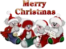 CREDDY BEARS MERRY CHRISTMAS