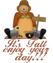 IT'S FALL ENJOY YOUR DAY/SCARECROW
