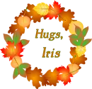 Autumn Wreath - Hugs, Iris