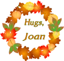 Autumn Wreath - Hugs, Joan