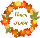 Autumn Wreath - Hugs, Judi