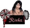 Girl Name Tag - Rieka