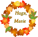Autumn Wreath - Hugs, Marie