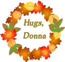 Autumn Wreath - Hugs, Donna