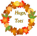 Autumn Wreath - Hugs, Toti