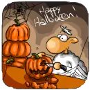 Sheep, owca, dynia, halloween