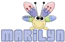 NAME MARILYN/BUTTERFLY