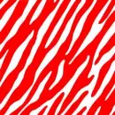 Red zebra stripes