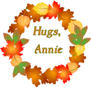 Autumn Wreath - Hugs, Annie