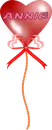 Heart Shape Balloon - Annie