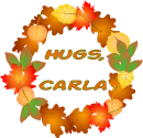 Autumn Wreath - Hugs, Carla