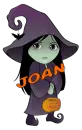 Cute Little Halloween Witch - Joan