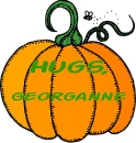 Halloween Pumpkin - Hugs, Georganne