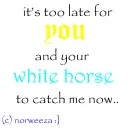white horse