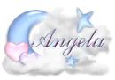 Moon and stars Angela