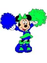 minnie mouse cheerleading