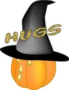 Pumpkin Witch Hat - Hugs